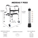 thumbnail image 2 of Burrito Andador Ortopedico Caminar Plegable 2 Ruedas Asiento, 2 of 7