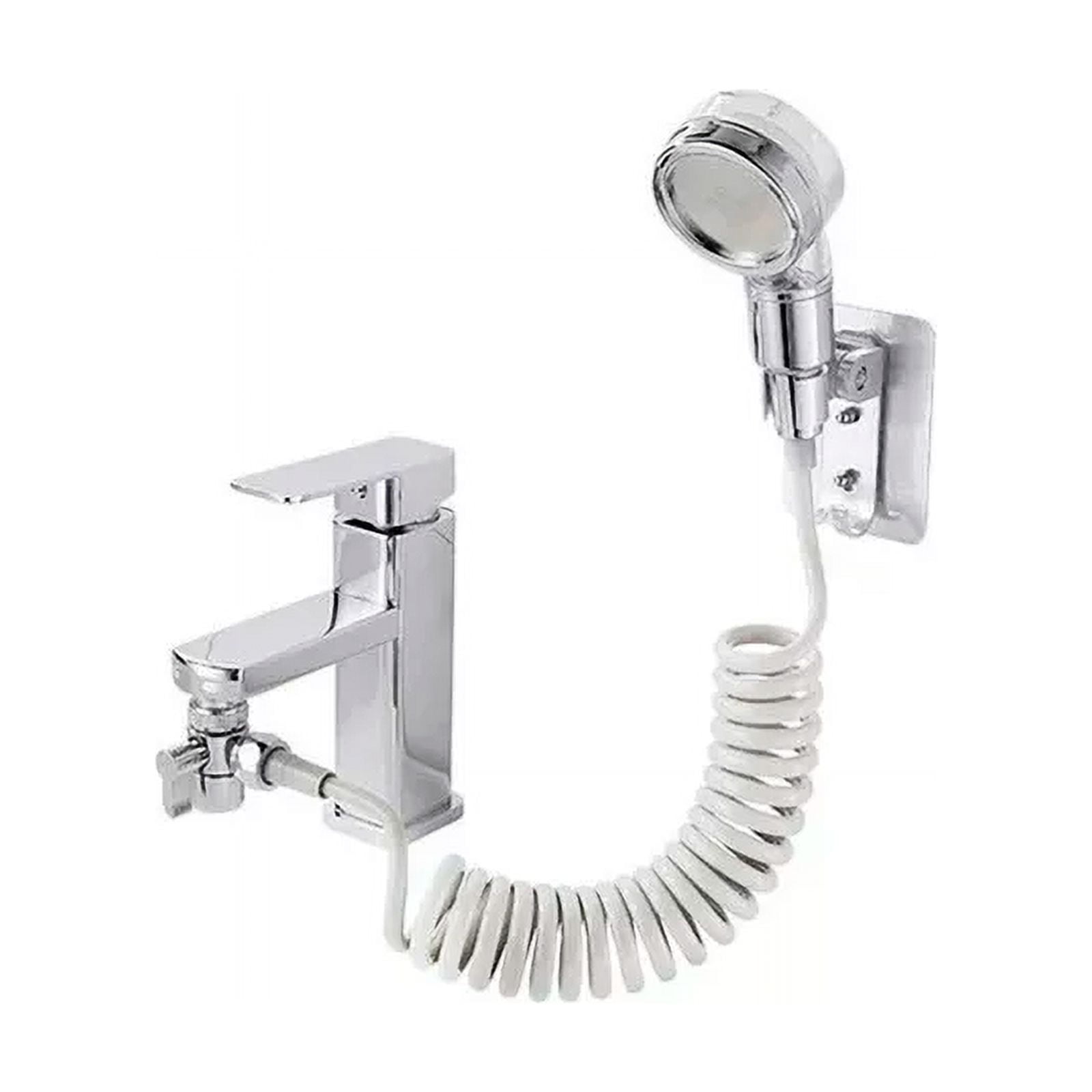 Genérico - Ducha Bidet Arabe Lavamanos Acero Inoxidable Kit Completo