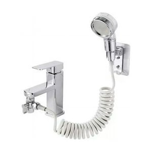 Genérico - Ducha Bidet Arabe Lavamanos Acero Inoxidable Kit Completo