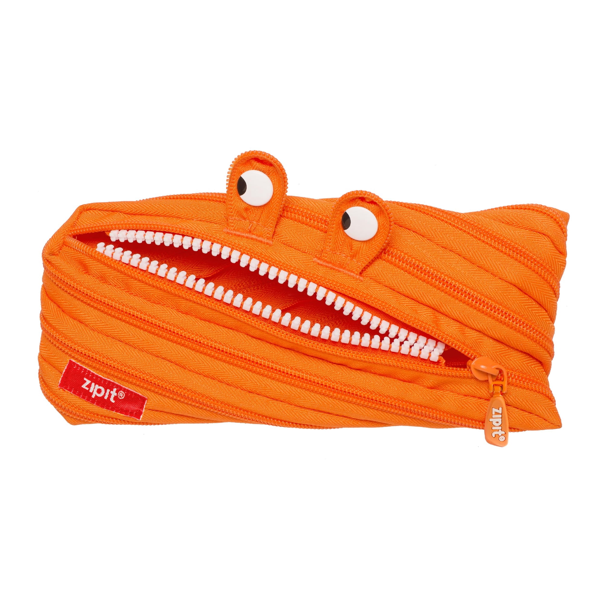 Estuche Zipit 22x10 Cm Naranja Para Útiles Escolares