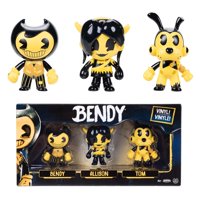 Bendy And The Ink Machine - Figura De Acción Bendy Y La Máquina De Tinta 2.5, Paquete Múltiple