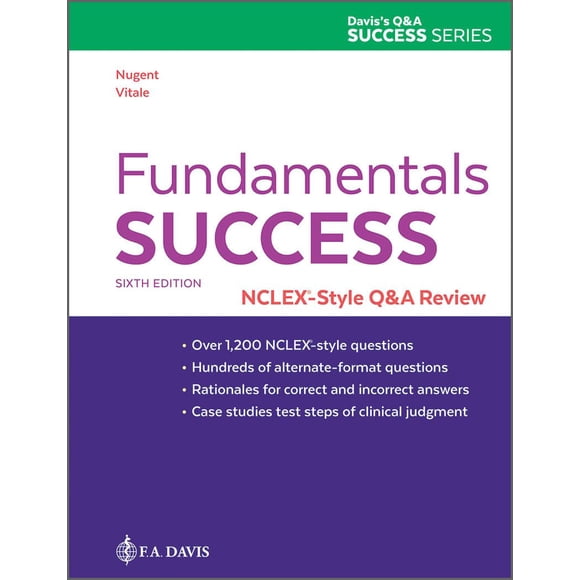 Libro F. A. Davis Fundamentals Success: Preguntas y Respuestas al estilo NCLEX®