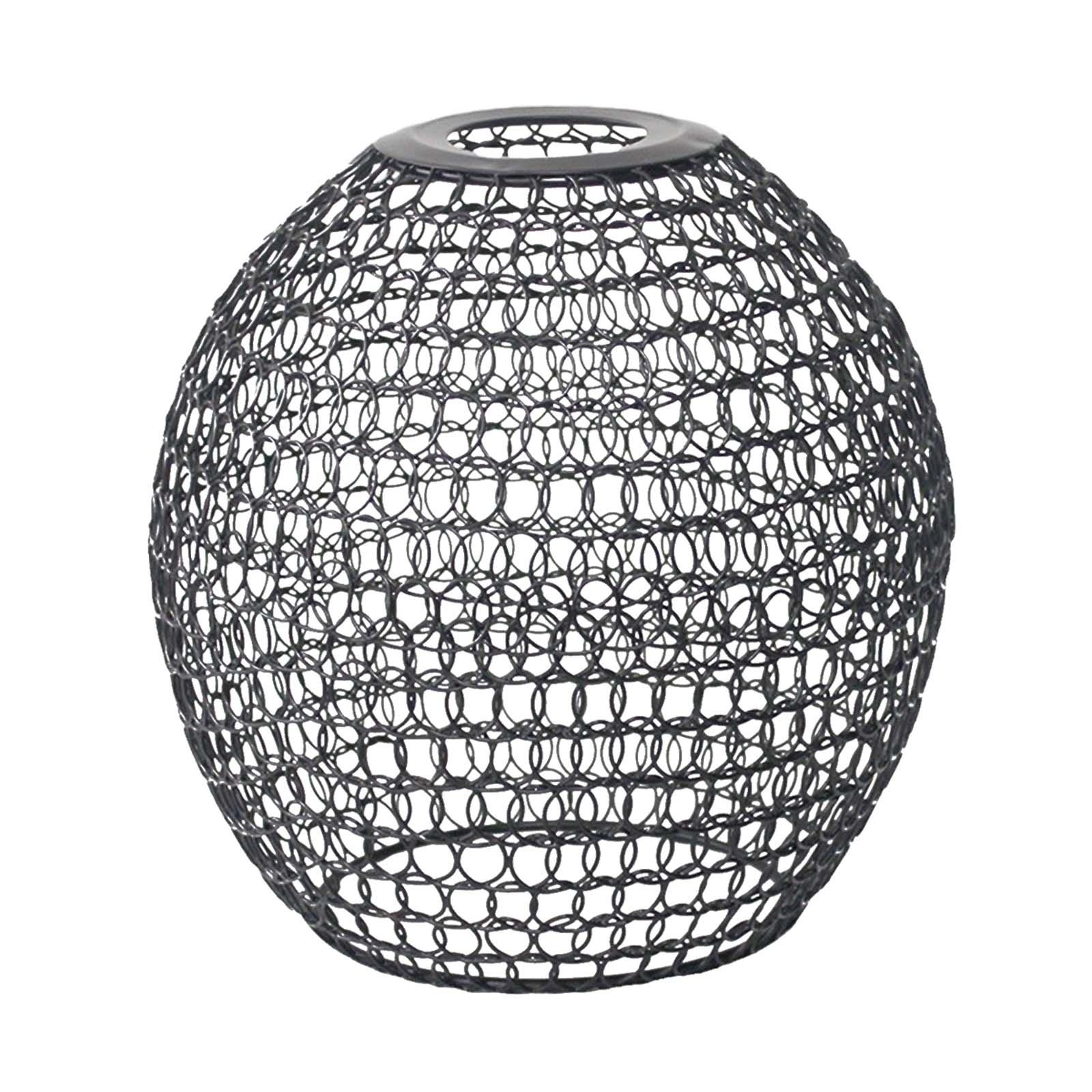 Ioensy - Pantalla De Lámpara De Malla, Reemplazo De Pantalla De Alambre De Hierro Para Restaurante, Cocina, Hotel