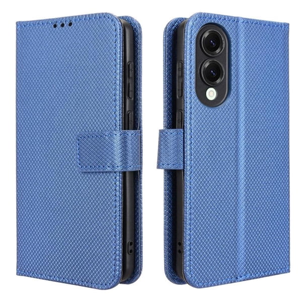 Funda Billetera para Samsung galaxy Fold 7 con Ranuras y Soporte Azul
