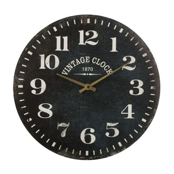 Reloj Alex 38 Cm Atmosphera negro Tamano Unico