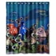 thumbnail image 1 of Cortina de ducha de Buscando a Nemo, juego de cortina de baño con ganchos, tamaño 60 x 72 pulgadas, 1 of 3