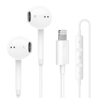 Auriculares Mitb Lightning Para Iphone Con Cable