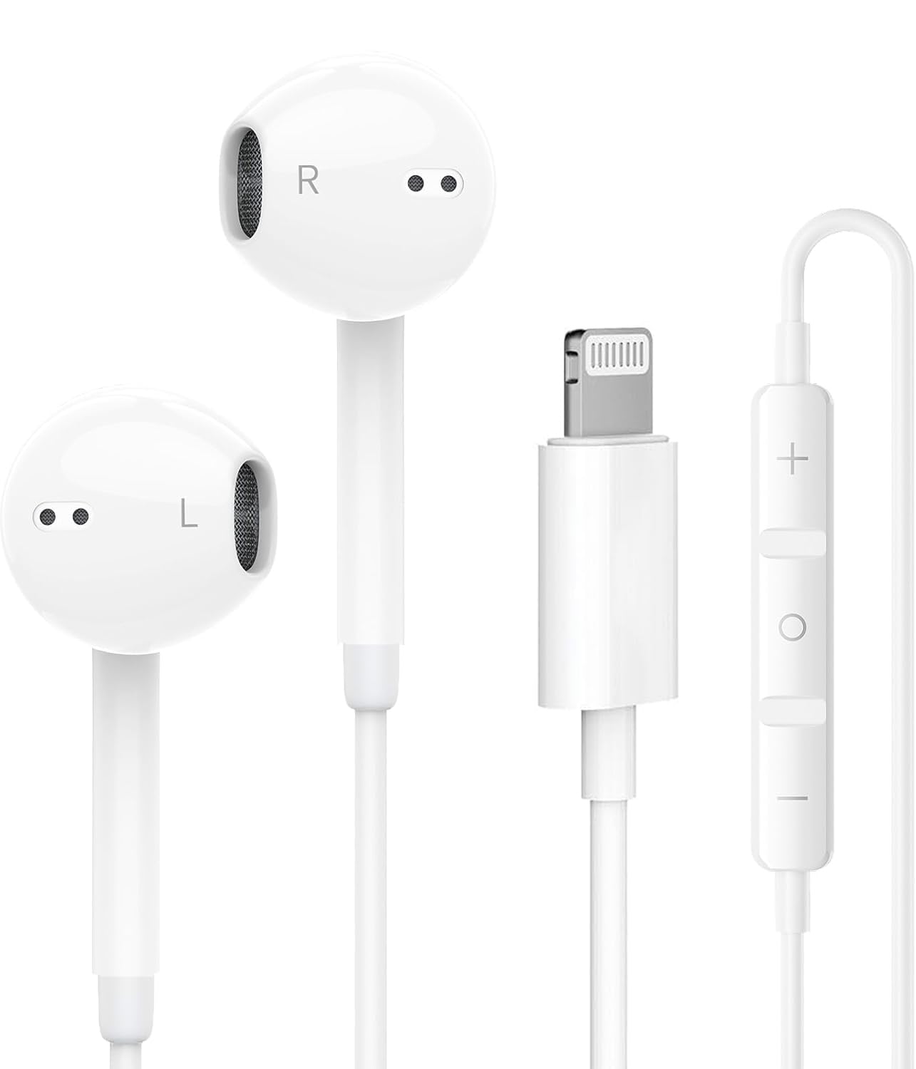 Auriculares Mitb Lightning Para Iphone Con Cable