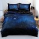 thumbnail image 1 of Luxury Galaxy Dark Blue Bedding Set Duvet Cover Set Shining Stars Starry Sky Kids Adults Comforter Set, 1 of 5