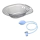 thumbnail image 5 of Baño de asiento para asiento de inodoro con descargador, bidé de lavabo de cadera de 2000ml para mujeres mayores, baño de cadera reutilizable para la gris con descargador, 5 of 5