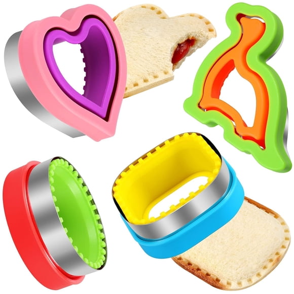 Cortadores de sándwich HINZER 4 piezas – Set para almuerzo infantil