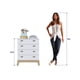 thumbnail image 4 of Cómoda Yardas Girona Blanco 4 Cajones, 4 of 4