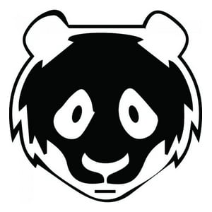 Rienda Libre Graphics - Decomural Panda Head Animals Bears Ws-32811