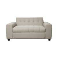 Diseños Valestrini - Sofa Tres Cuerpos Brazo Redondo Lino Beige