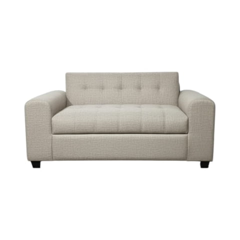Diseños Valestrini - Sofa Tres Cuerpos Brazo Redondo Lino Beige