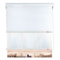 Cortina Roller Blackout Doble Visillo Cenefa Beiti 150X200