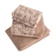 thumbnail image 1 of Juego de Sábanas Estampado Polar Térmico Chantilly 2 Plazas Beige, 1 of 5