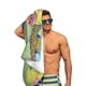 thumbnail image 5 of Henry Hugglemonster Toalla de playa de secado rápido con diseño temático, regalo para mujeres y niñas, ideal para cumpleaños, fans, amantes de la música, uso en la playa o al aire libre, 78 × 180 cm, 5 of 6