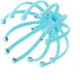 thumbnail image 1 of Masajeador de cabeza para aliviar el dolor de cabeza y el estrés del cuero cabelludo, con 18 bolas de masaje y rascador para una relajación profunda, estimula el cabello y el mango (1 unidad, azul), 1 of 7