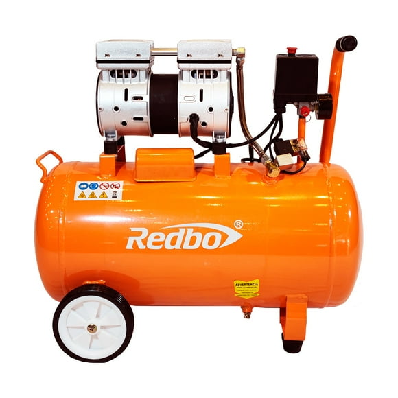 Compresor de aire silencioso REDBO OA 550 - 50L