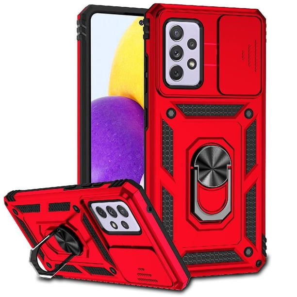 Estuche GANGXUN para Samsung Galaxy A52 5G, soporte giratorio 360°, estilo mecánico y magnético