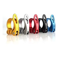 Collarín Gub 34,9 Mm Con Bloqueo Bicicleta Asiento Tija Multicolor