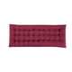 thumbnail image 3 of Cojín Para Silla De Respaldo Alto, Cojín Reclinable Mullido, Cojín Para Silla De Madera, Color Rojo, 3 of 5