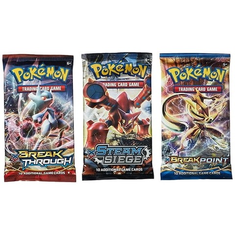 Pokemon - Juego De Cartas Coleccionables Pokémon Value Pack Con 3 Paquetes De Refuerzo