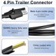 thumbnail image 3 of Conector de remolque ecocstm de 4 pines, 18 AWG, 3 of 3