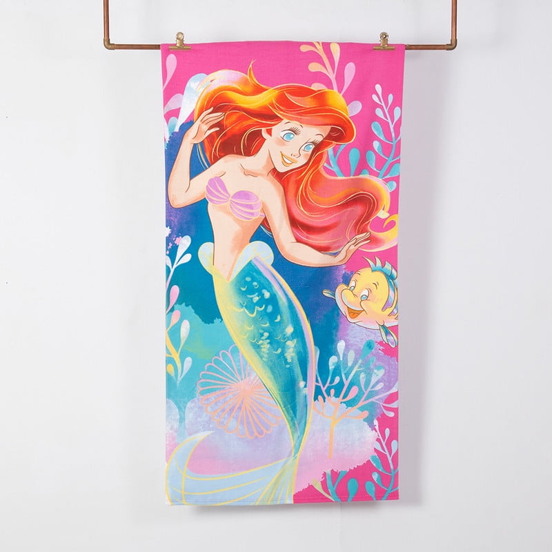 Disney - Toalla Playa C/bolso 70x140 + 33x42 Princesas Aleg