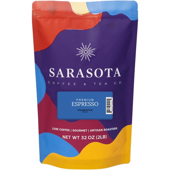 Café Espresso Molido Sarasota 907 G Tueste Oscuro Intenso