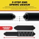thumbnail image 5 of Portarrollo de papel higiénico Qualihome universal de plástico negro, 5 of 9