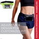 thumbnail image 3 of Riñonera para correr, soporte para teléfono, riñonera fina para entrenamiento con bolsillo para pantalla táctil, 3 of 5