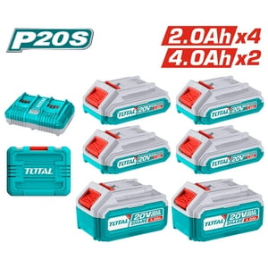 Total - Kit De Baterias Y Cargador P20S