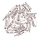 thumbnail image 2 of 100 piezas Pernos de barra de metal Broches para la joyería que hace los resultados de los artes 2.5cm, 2 of 3