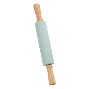 Magideal - Rodillo De Madera Para Hornear Con Asas, Rodillo De Mano De Fácil Limpieza, Herramienta Para Hornear, Pastelería, Pizza, Pastel, Utensilios De Cocina L