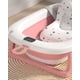 thumbnail image 5 of Bañera Plegable Rosada para Bebé con Termómetro Digital y Cojín de Soporte Estrellas, 5 of 6