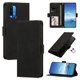 thumbnail image 1 of Funda Billetera Delgada para Xiaomi POCO M3 con Ranuras y Soporte Negro, 1 of 6