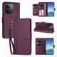 thumbnail image 2 of Funda Cartera Trébol para Xiaomi Poco C85 5G con Ranuras Tarjetas y Carga Inalámbrica Violeta, 2 of 6