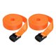 thumbnail image 4 of Correas De Amarre Resistentes Al Desgaste, Cinturones Tensores De 2,5 Cm X 1M, Correas De Amarre Naranja, 2 Uds., 4 of 5