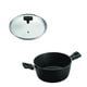 thumbnail image 1 of SET Cacerola 20cm Antiadherente Negro con Tapa Daily, 1 of 3