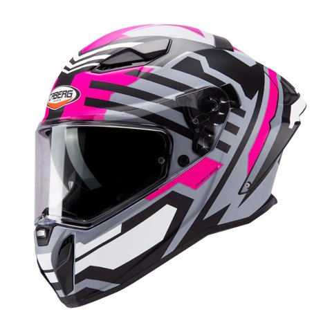 Casco Para Moto Caberg Drift Evo Ii Horizon Matt Grey/Black/Fuchsia S