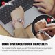 thumbnail image 2 of Pulseras TOTWOO Long Distance Touch para parejas con piedras preciosas, 2 of 6