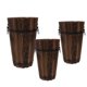 thumbnail image 1 of Maceteros De Madera De Abeto. Pack 3 Unidades. 35 / 31 / 37 Cm, 1 of 4