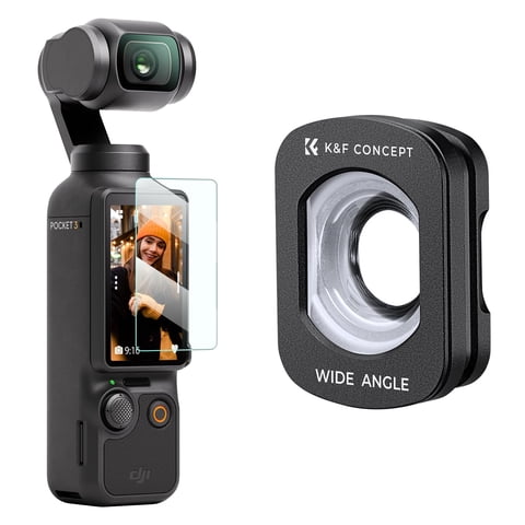 Lente Gran Angular K&F Concept Compatible Con Dji Osmo Pocket 3