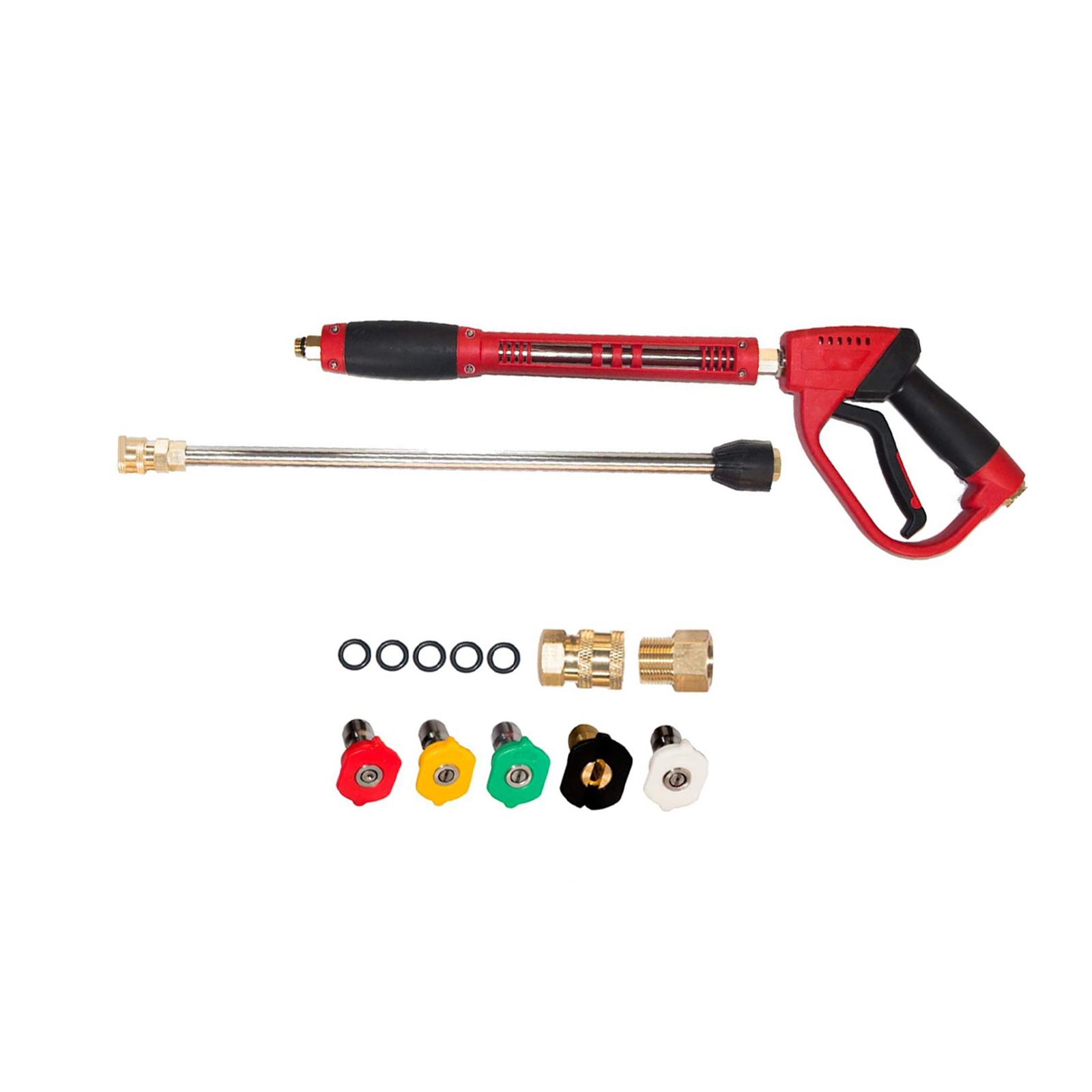 Magideal - Piezas De Herramientas De Lavadora De Alta Presión, Accesorios De Herramientas De Lavadora Eléctrica De Extensión De Varilla, Prácticos Para Mangueras