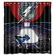 thumbnail image 1 of Cortina de ducha de hockey Tampa Bay Lightning con ganchos (60 x 72 pulgadas), 1 of 3
