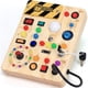 thumbnail image 1 of Busy Board Montessori HarVow 13 Interruptores 24 Luces LED Madera, 1 of 3