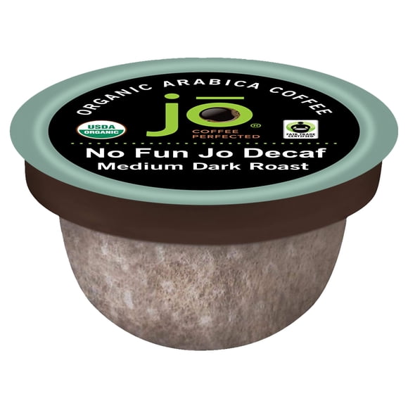 Jo Coffee Jo No Fun Jo Descafeinado 36 cápsulas compostables orgánicas