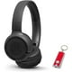 thumbnail image 2 of Auriculares Bluetooth Inalámbricos JBL Tune 500BT en la Oreja Incluye Llavero de Linterna LED Bonus Negro, 2 of 2